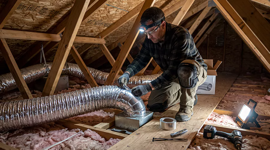 How to Install Flexible Ductwork?