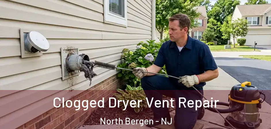 Clogged Dryer Vent Repair North Bergen - NJ