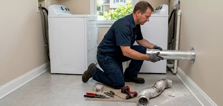 Dryer Vent Replacement in North Bergen