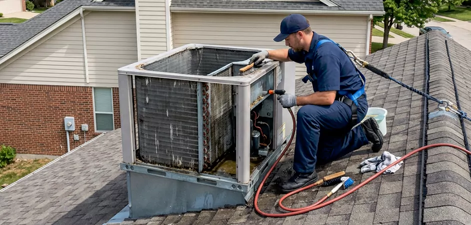 Rooftop Unit Cleaning in North Bergen