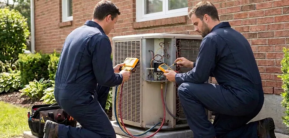 Heat Pump Inspection in North Bergen