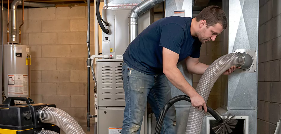 Negative Pressure Duct Cleaning for Large and Long Duct Systems in North Bergen